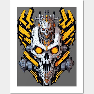 Mecha Skull S02 D15 Posters and Art